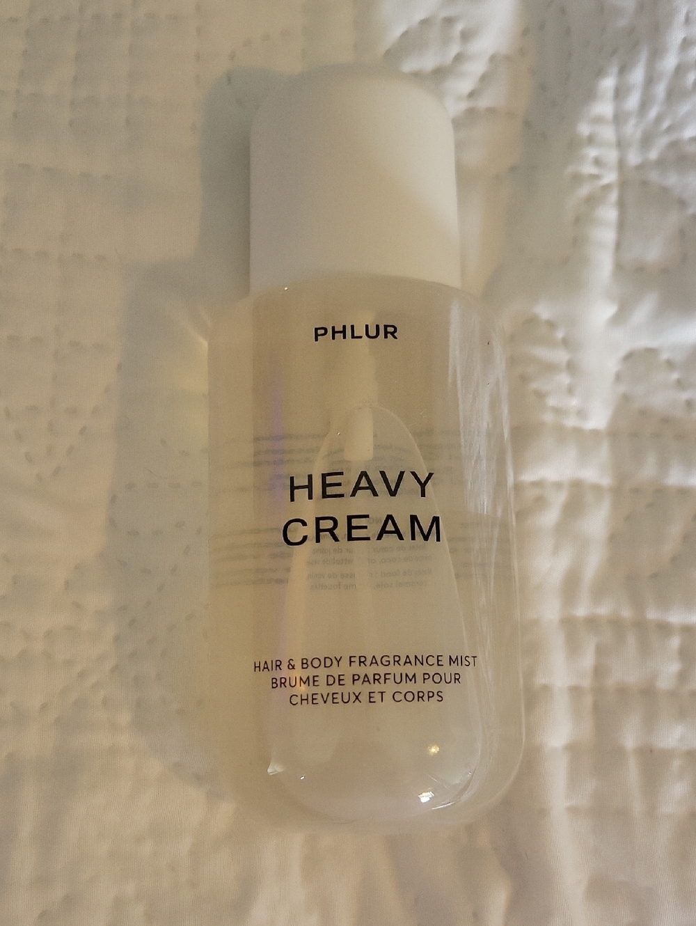 PHLUR Heavy Cream Hair & Body Fragrance Mist - White